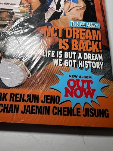 NCT DREAM ISTJ 3rd Album Photobook CD 2023 ORANGE VERSION K-pop Book New Sealed - Thumbnail 9