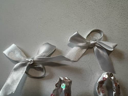 Build A Bear Vintage Ruffle Party Dress Sequin Shoes Set Rare Teddy Clothes BABW - Thumbnail 11