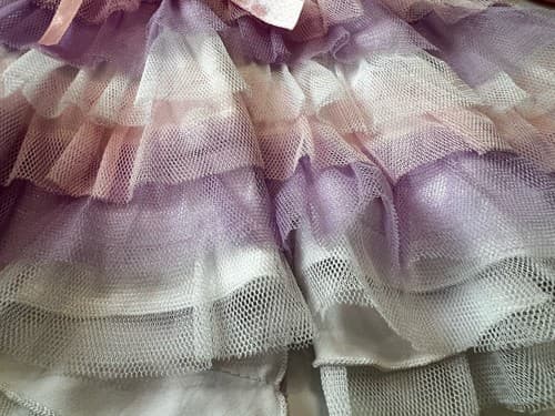 Build A Bear Vintage Ruffle Party Dress Sequin Shoes Set Rare Teddy Clothes BABW - Thumbnail 7