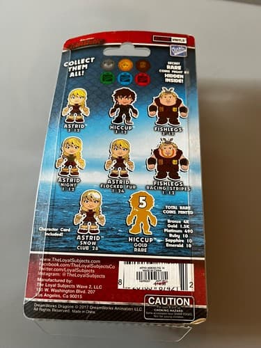 Dreamworks Dragons How To Train Your Dragon Figure Real Action Vinyls Fishlegs - Thumbnail 7