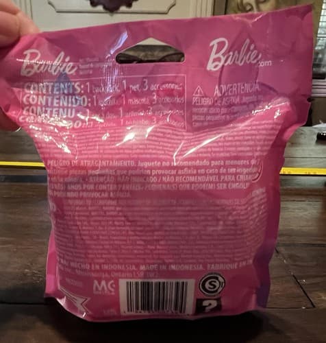 Barbie Color Reveal Pet Backpack Accessory NEW NIP Sealed - Thumbnail 3