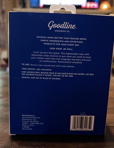 GOODLINE Hair Cutting Barber Cape NEW NIB - Thumbnail 3