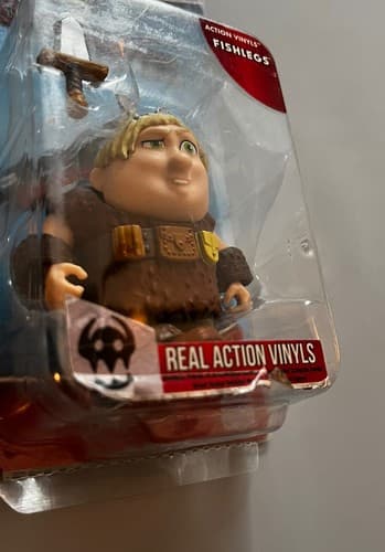 Dreamworks Dragons How To Train Your Dragon Figure Real Action Vinyls Fishlegs - Thumbnail 5