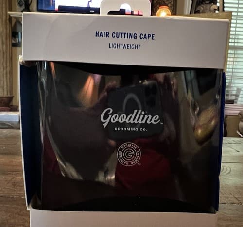 GOODLINE Hair Cutting Barber Cape NEW NIB - Thumbnail 4