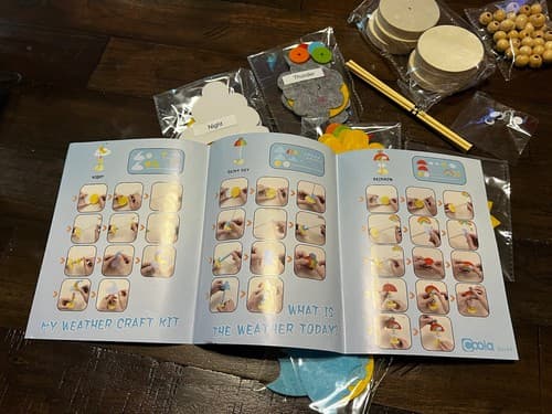NEW My Weather Craft Kit Weather Station Elementary Science Homeschool Activity - Thumbnail 15