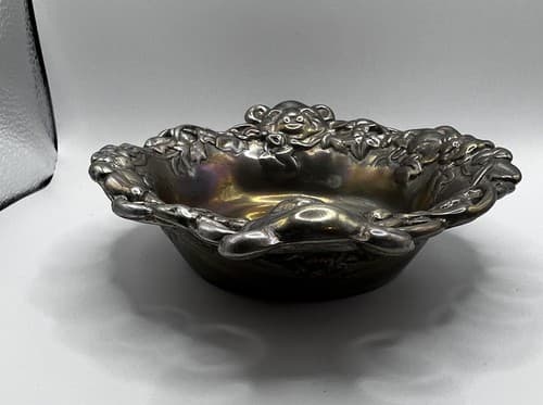 ARTHUR COURT 1997 Vintage Teddy Bears Bowl Silver Baby Gift - Thumbnail 2