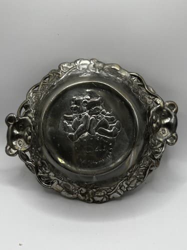 ARTHUR COURT 1997 Vintage Teddy Bears Bowl Silver Baby Gift - Thumbnail 7