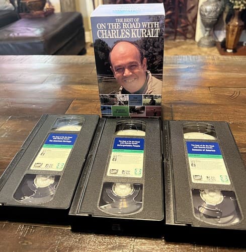 Best Of On the Road with Charles Kuralt 1993 3-tape VHS Set American People - Thumbnail 6