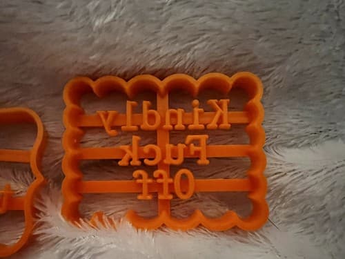 Adult Humor Mean Phrase Cookie Cutters Bachelor Bachelorette Divorce Party Favor - Thumbnail 2