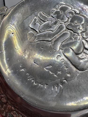 ARTHUR COURT 1997 Vintage Teddy Bears Bowl Silver Baby Gift - Thumbnail 11