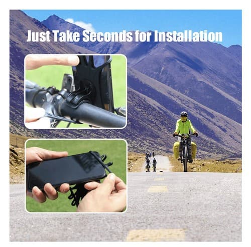 NEW Newppon Bike Bicycle Phone Mount Universal Silicone Cellphone Holder - Thumbnail 9