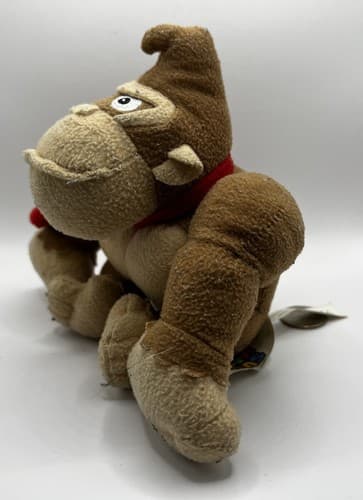 Donkey Kong Plush 2016 Super Mario Nintendo Good Stuff Stuffed Figure - Thumbnail 3