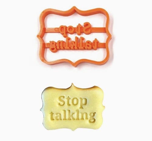 Adult Humor Mean Phrase Cookie Cutters Bachelor Bachelorette Divorce Party Favor - Thumbnail 10