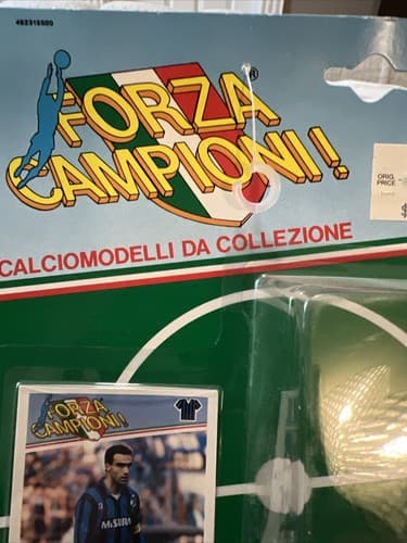 Forza Campioni Giuseppe Bergomi Kenner AIC Soccer Action Figure 1983 NIP Italian - Thumbnail 10