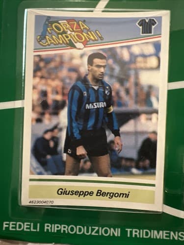 Forza Campioni Giuseppe Bergomi Kenner AIC Soccer Action Figure 1983 NIP Italian - Thumbnail 7