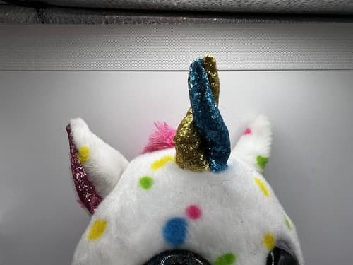 TY Beanie Baby Boos Harmonie Unicorn Stuffed Animal Plush 6" 2021 - Thumbnail 12