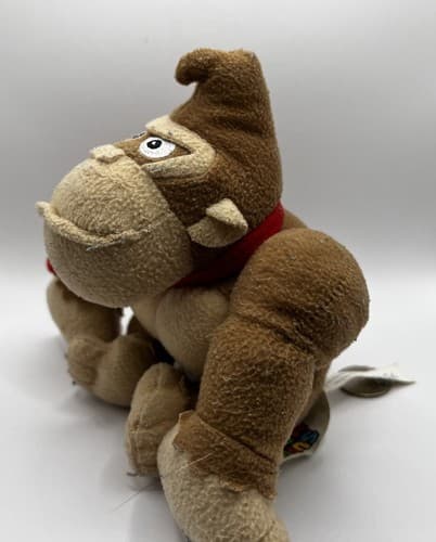 Donkey Kong Plush 2016 Super Mario Nintendo Good Stuff Stuffed Figure - Thumbnail 2