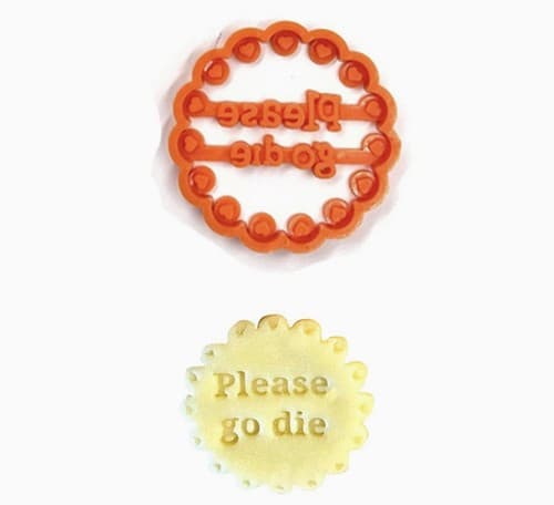 Adult Humor Mean Phrase Cookie Cutters Bachelor Bachelorette Divorce Party Favor - Thumbnail 9