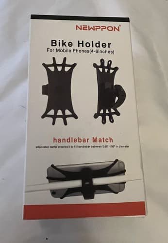 NEW Newppon Bike Bicycle Phone Mount Universal Silicone Cellphone Holder - Thumbnail 3