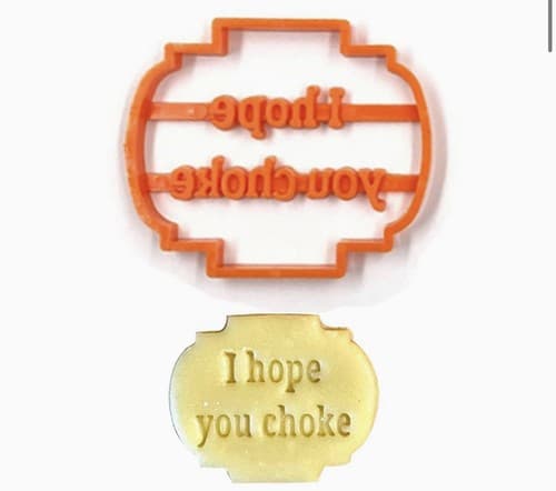 Adult Humor Mean Phrase Cookie Cutters Bachelor Bachelorette Divorce Party Favor - Thumbnail 7
