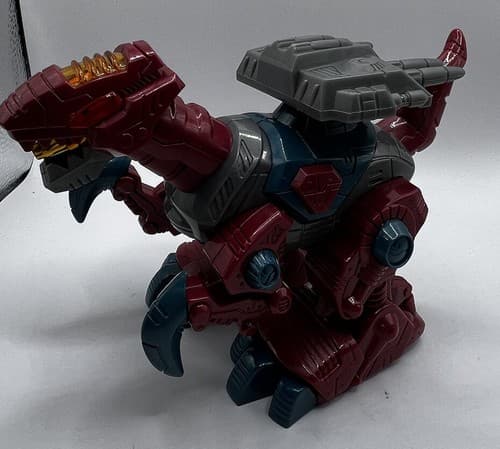 CYBOTRONIX M.A.R.S Electronic Dinoforce Red Raptor HAP-P-KID Dinosaur Sounds - Thumbnail 3