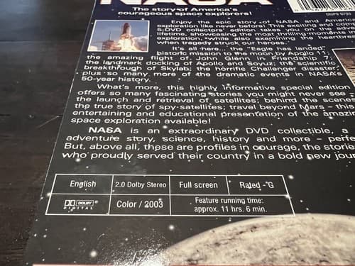 NASA: 50 Years Of Space Exploration - 5 Disc Documentary DVD Set - Thumbnail 8
