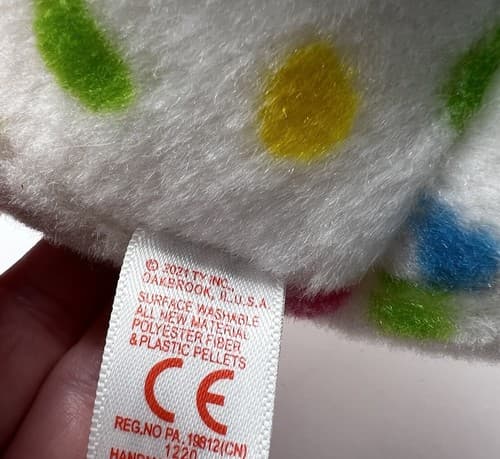 TY Beanie Baby Boos Harmonie Unicorn Stuffed Animal Plush 6" 2021 - Thumbnail 9