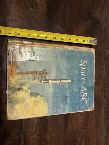 1967 Vintage ABC SPACE Outer Space Book Lois Bruce 1960s Astronaut History RARE - Thumbnail 22