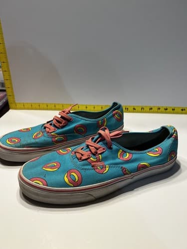 Vans OF Odd Future Sk8-Hi Shoes OF Donut Scuba Blue Size 11.5 Men RARE