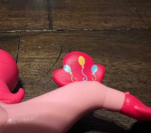 My Little Pony 2016 Pinkie Pie Mermaid Bath Toy Figure Birthday Collectible - Thumbnail 5