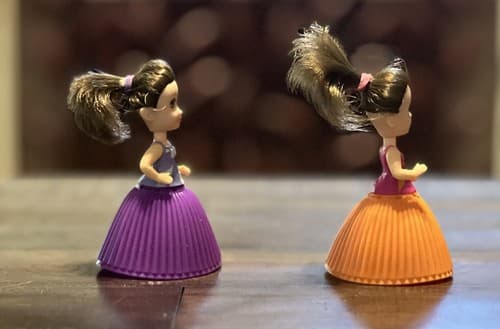 Emco Toys 2015 Set Of 2 Cupcake Dolls Orange Doll Purple Doll Hard To Find RARE - Thumbnail 9