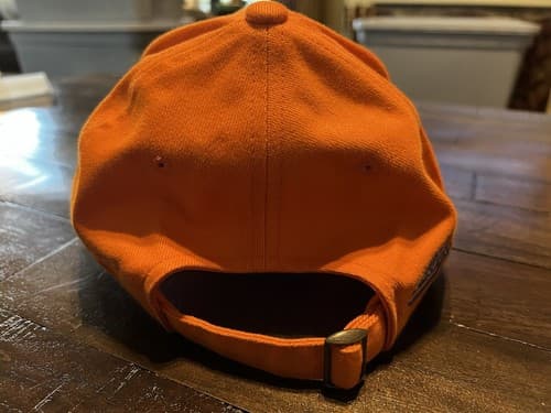 Tony Stewart Autographed Hat Cap Orange #20 Racing Nascar - Thumbnail 3