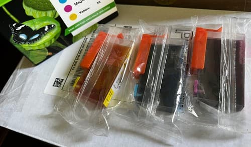 Ink Cartridge 920XL Colors Colored Ink Compatible Printer Ink New Sealed - Thumbnail 3
