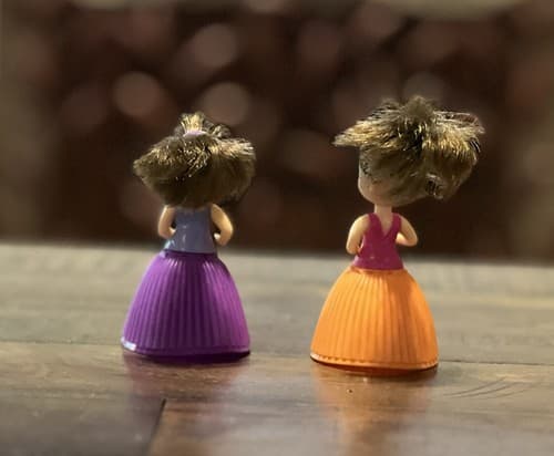 Emco Toys 2015 Set Of 2 Cupcake Dolls Orange Doll Purple Doll Hard To Find RARE - Thumbnail 3