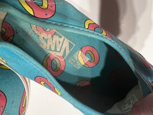 Vans OF Odd Future Sk8-Hi Shoes OF Donut Scuba Blue Size 11.5 Men RARE - Thumbnail 9