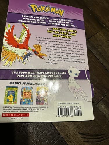 Legendary and Mythical Guidebook: Super Deluxe Edition (Pokémon) - Thumbnail 8