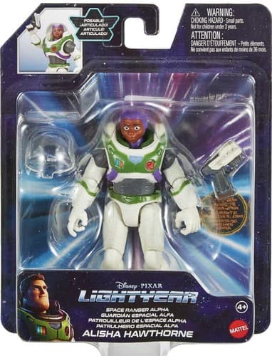Mattel Lightyear Disney 5 Inch Scale Alpha Alisha Hawthorne Action Figure NEW - Thumbnail 5
