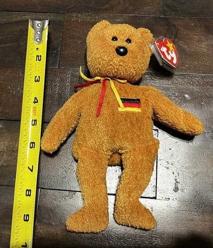 GERMANIA Ty Beanie Babies Baby Multiple Tag Errors 1990 & 1999 On Tags Very Rare - Thumbnail 8