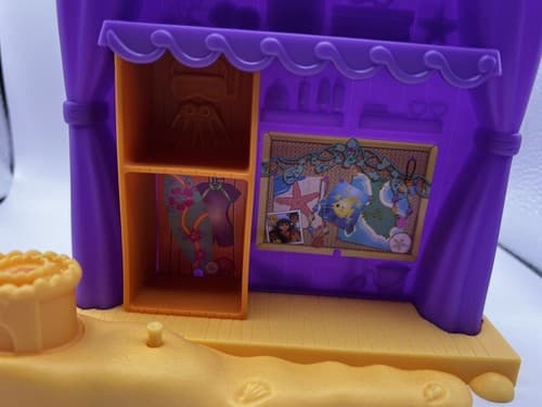 Mattel Dora the Explorer Yellow Pink Doll Play House & Purple House Set 2013 - Thumbnail 12