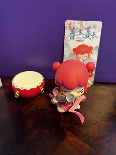 Rolife X Nanci GREATER HEAT Solar Terms Mini Figure Designer Art Toy NEW Card - Thumbnail 3