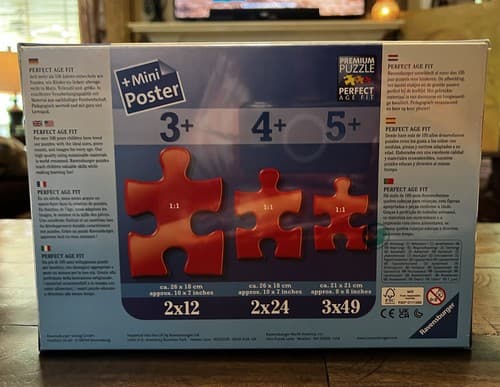 Ravensburger Disney Raya and The Last Dragon 3x49 Piece Jigsaw Puzzle NEW NIB - Thumbnail 3