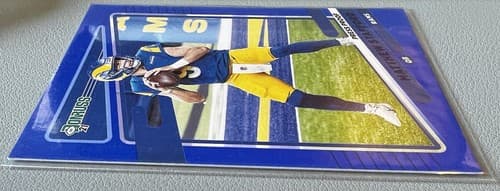 Matthew Stafford 2021 Panini Donruss Blue Press Proof Card #139 Los Angeles Rams - Thumbnail 10