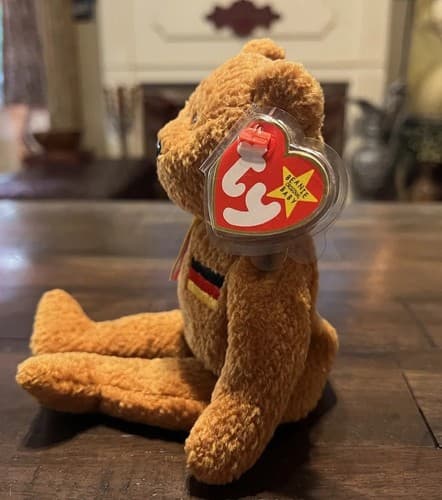 GERMANIA Ty Beanie Babies Baby Multiple Tag Errors 1990 & 1999 On Tags Very Rare - Thumbnail 4