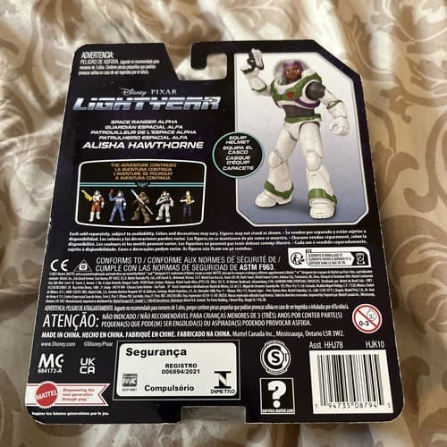 Mattel Lightyear Disney 5 Inch Scale Alpha Alisha Hawthorne Action Figure NEW - Thumbnail 2