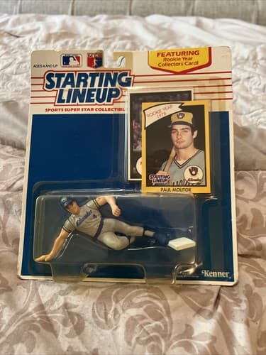 Paul Molitor 1990 Starting Lineup Rookie Card Milwaukee Brewers Sealed New Box - Thumbnail 10