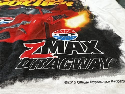 2015 ZMAX Dragway Season Ticket Holder Autographed T Shirt Car Racing NASCAR - Thumbnail 9