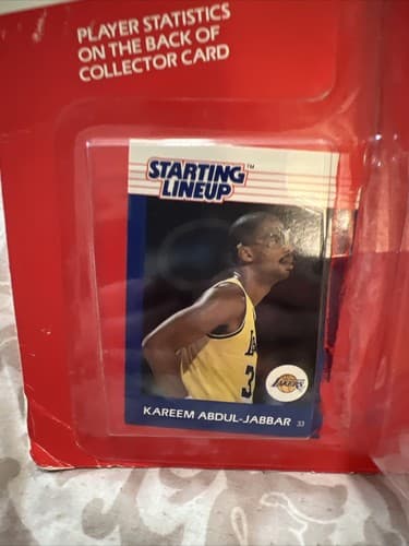 Kareem Abdul-Jabbar 1988 Starting Lineup LA LAKERS NBA Basketball Sealed NIP - Thumbnail 9