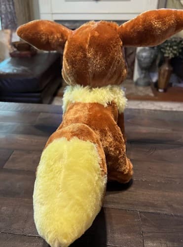 2017 Build A Bear Pokemon Eevee Plush Stuffed Animal 16" No Sound - Thumbnail 3