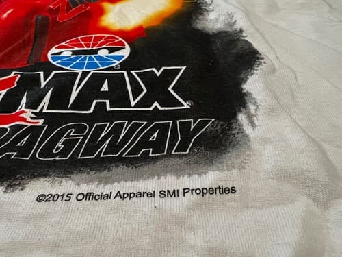 2015 ZMAX Dragway Season Ticket Holder Autographed T Shirt Car Racing NASCAR - Thumbnail 8