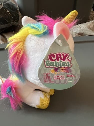 Cry Babies Fantasy Pets Plush Rym Unicorn Cry Magic Tears NEW NWT - Thumbnail 7